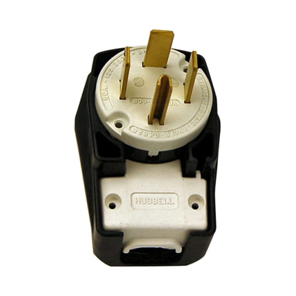 90 Deg Plug 60A 125/250V